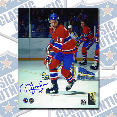 REJEAN HOULE Montreal Canadiens autographed 8x10 photo (#1243)