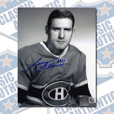 LARRY HILLMAN Montreal Canadiens autographed 8x10 photo (#1310)