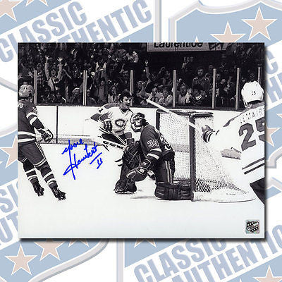 YVON LAMBERT Montreal Canadiens autographed 8x10 photo (#1303)