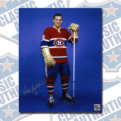 RALPH BACKSTROM Montreal Canadiens autographed 8x10 photo (#1238)
