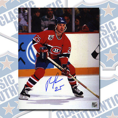 PETR SVOBODA Montreal Canadiens autographed 8x10 photo (#1222)
