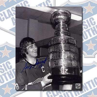 SERGE SAVARD Montreal Canadiens autographed 8x10 photo (#1273)