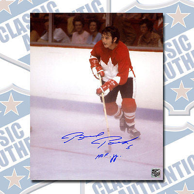 BRAD PARK Team Canada Summit Series 1972 autographed 8x10 photo w/HOF (#2826)