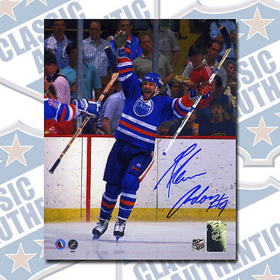 GLENN ANDERSON Edmonton Oilers autographed 8x10 photo (#1141)