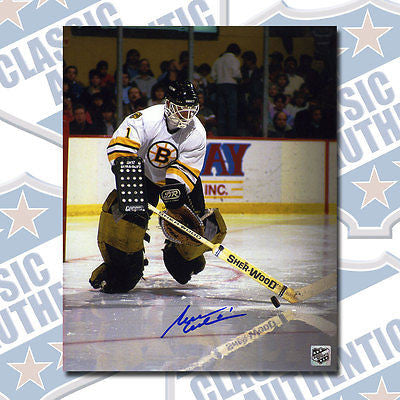 REJEAN LEMELIN Boston Bruins autographed 8x10 photo (#1245)