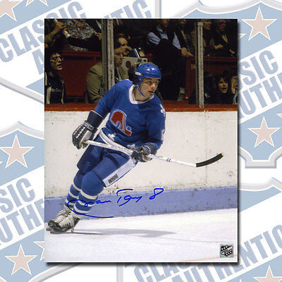 MARC TARDIF Quebec Nordiques autographed 8x10 photo (#1327)
