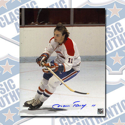 MARC TARDIF Montreal Canadiens autographed 8x10 photo (#1329)
