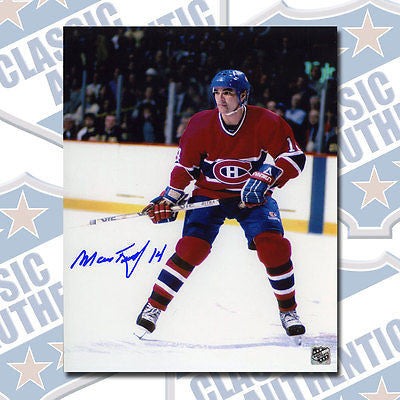MARIO TREMBLAY Montreal Canadiens autographed 8x10 photo (#1351)