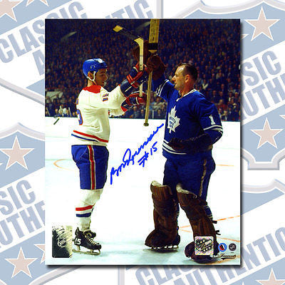 ROBERT BOBBY ROUSSEAU Montreal Canadiens autographed 8x10 photo (#3120)
