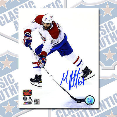 MAX PACIORETTY Montreal Canadiens autographed 8x10 photo (#2502)