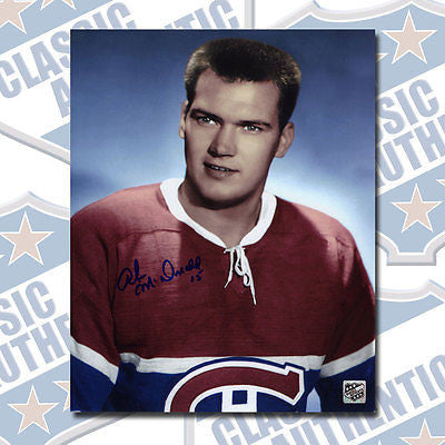 AB MCDONALD Montreal Canadiens autographed 8x10 photo (#1546)