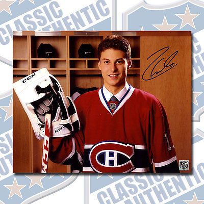 ZACH FUCALE Montreal Canadiens Draft autographed 8x10 photo (#2838)