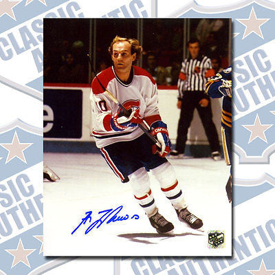 GUY LAFLEUR Montreal Canadiens autographed 8x10 photo (#3174)