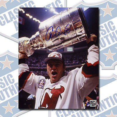 CLAUDE LEMIEUX New Jersey Devils autographed 8x10 photo (#1429)