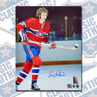 LARRY ROBINSON Montreal Canadiens autographed 11x14 photo (#1108)