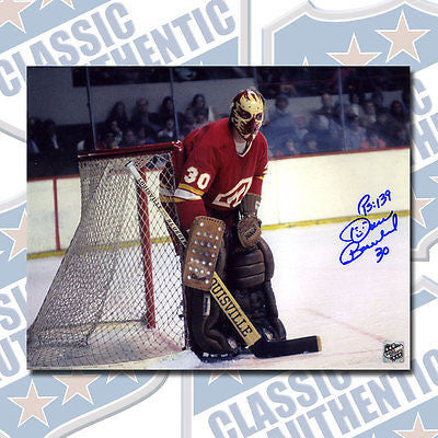 DAN BOUCHARD Atlanta Flames autographed 8x10 photo (#2666)