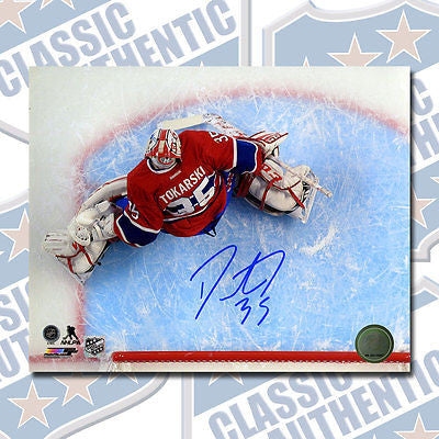 DUSTIN TOKARSKI Montreal Canadiens autographed 8x10 photo (#2919)