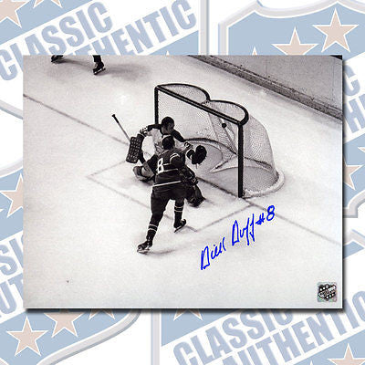 DICK DUFF Montreal Canadiens autographed 8x10 photo (#1407)