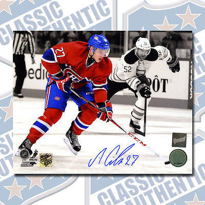 ALEX GALCHENYUK Montreal Canadiens autographed 8x10 photo (#2965)
