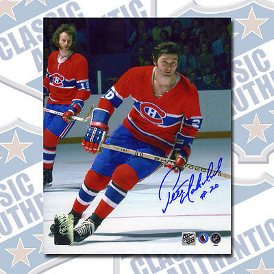 PETE MAHOVLICH Montreal Canadiens autographed 8x10 photo (#1221)