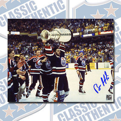 BILL RANFORD Edmonton Oilers autographed 8x10 photo (#1509)