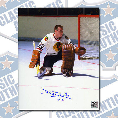DENIS DEJORDY Chicago Blackhawks autographed 8x10 photo (#1414)