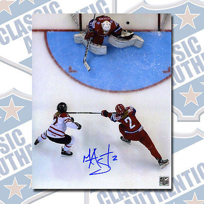 MEGHAN AGOSTA Women's Team Canada autographed 8x10 photo (#1356)