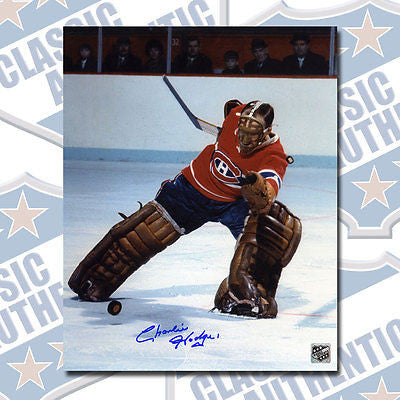 CHARLIE HODGE Montreal Canadiens autographed 8x10 photo (#1367)