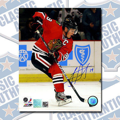 JONATHAN TOEWS Chicago Blackhawks autographed 8x10 photo (#2807)