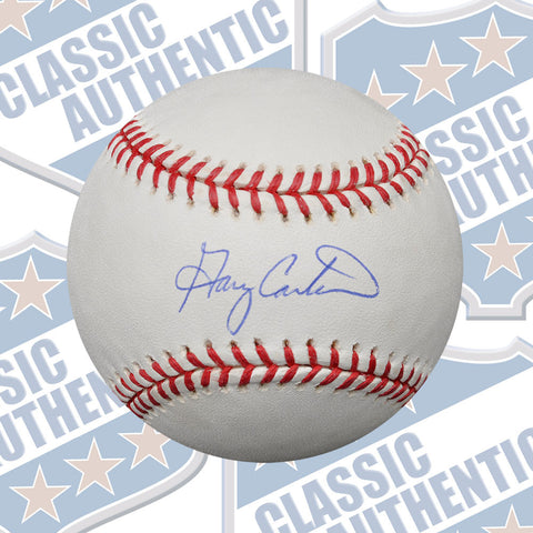 GARY CARTER Montreal Expos autographed baseball (#2283)