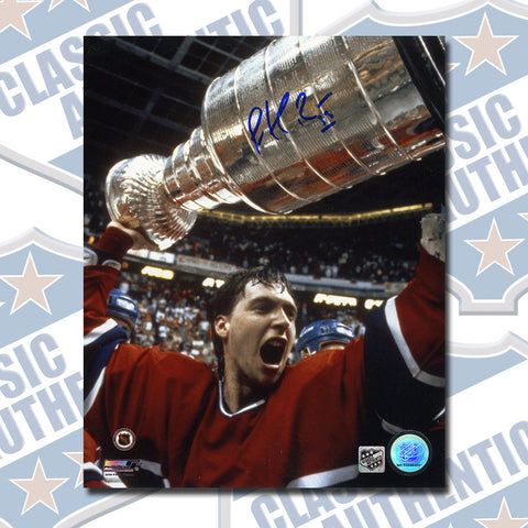 PATRICK ROY Montreal Canadiens autographed 8x10 photo (#2329)