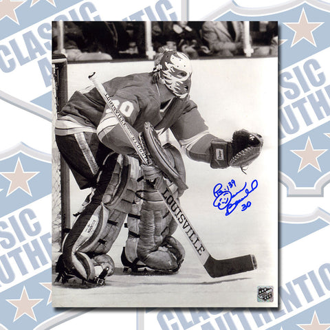 DAN BOUCHARD Atlanta Flames autographed 8x10 photo (#2667)
