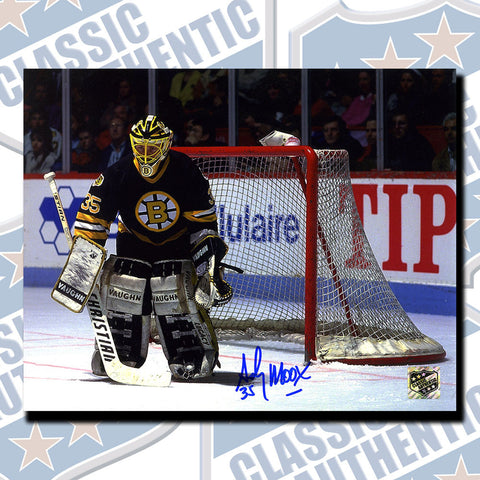 ANDY MOOG Boston Bruins autographed 8x10 photo (#3150)