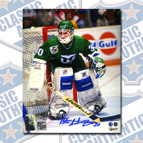 PETER SIDORKIEWICZ Hartford Whalers autographed 8x10 photo (#3204)