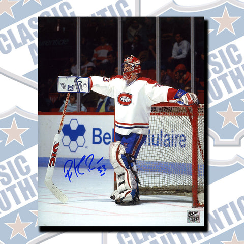 PATRICK ROY Montreal Canadiens autographed 8x10 photo (#3299)