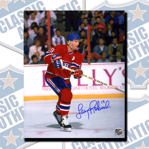 LARRY ROBINSON Montreal Canadiens autographed 8x10 photo (#3304)