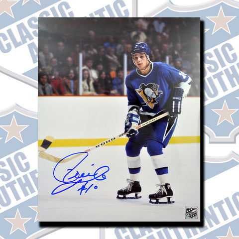 PIERRE LAROUCHE Pittsburgh Penguins Autographed 8x10 (#3393)
