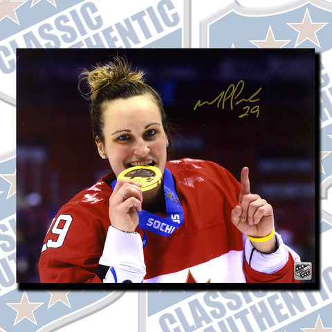MARIE-PHILIP POULIN Team Canada Autographed 8x10 (#3428)