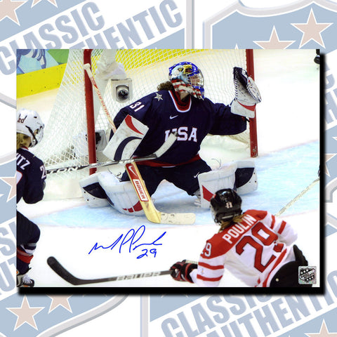 MARIE-PHILIP POULIN Team Canada Autographed 8x10 (#3429)
