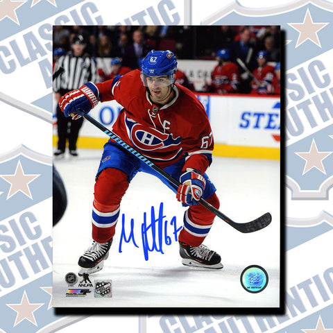 MAX PACIORETTY Montreal Canadiens autographed 8x10 photo (#3488)