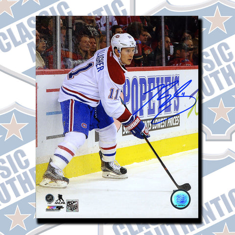 BRENDAN GALLAGHER Montreal Canadiens autographed 8x10 photo (#3511)