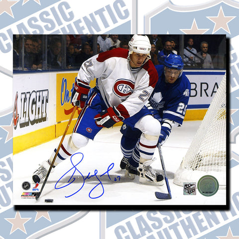 ALEX KOVALEV Montreal Canadiens autographed 8x10 photo (#3523)