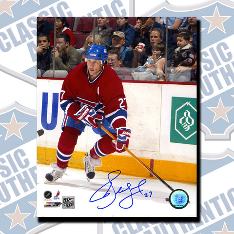 ALEX KOVALEV Montreal Canadiens autographed 8x10 photo (#3526)
