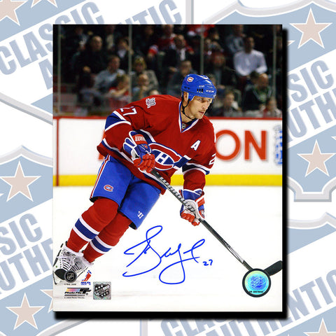 ALEX KOVALEV Montreal Canadiens autographed 8x10 photo (#3527)