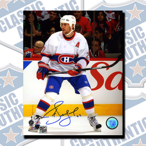 ALEX KOVALEV Montreal Canadiens autographed 8x10 photo (#3529)