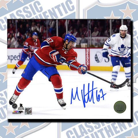 MAX PACIORETTY Montreal Canadiens autographed 8x10 photo (#3532)