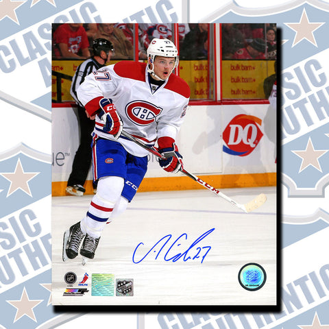 ALEX GALCHENYUK Montreal Canadiens autographed 8x10 photo (#3545)