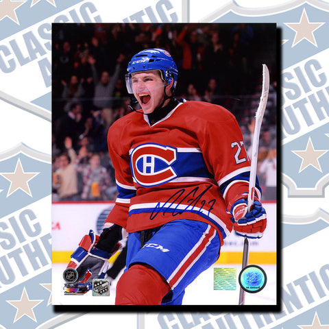 ALEX GALCHENYUK Montreal Canadiens autographed 8x10 photo (#3546)