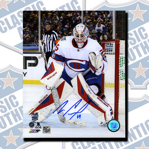 MIKE CONDON 2016 Winter Classic Montreal Canadiens Autographed 8x10 photo (#3599)