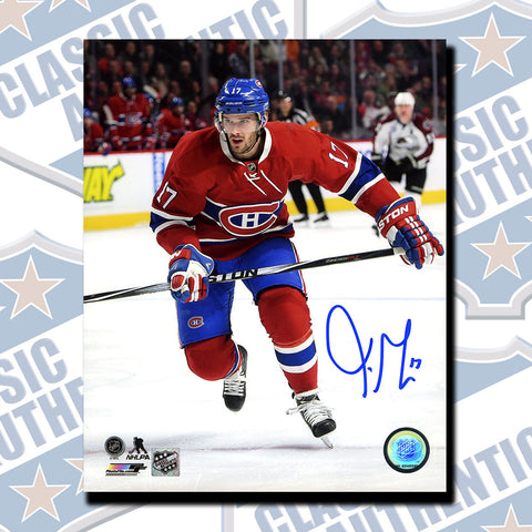 TORREY MITCHELL Montreal Canadiens Autographed 8x10 photo (#3609)